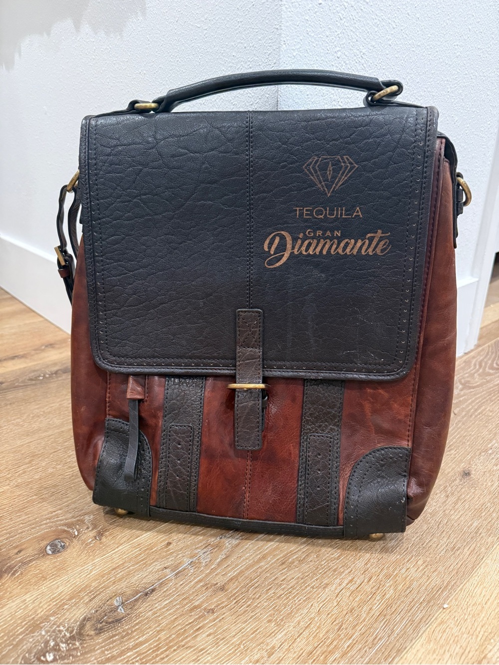 Leather Messenger Bag
